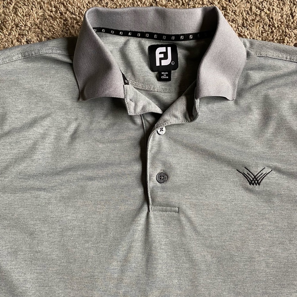 Footjoy Golf Polo Shirt Large Dellwood Country Club Minnesota